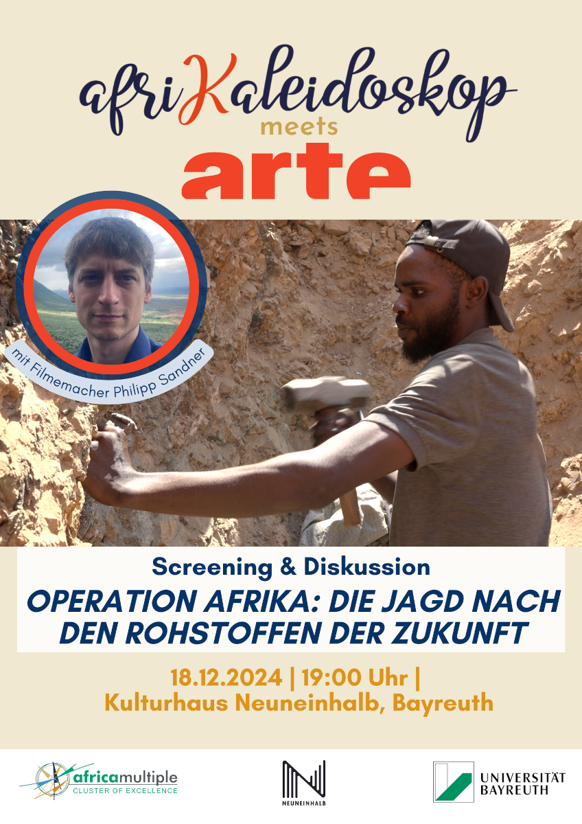 Poster Filmabend "Operation Afrika"