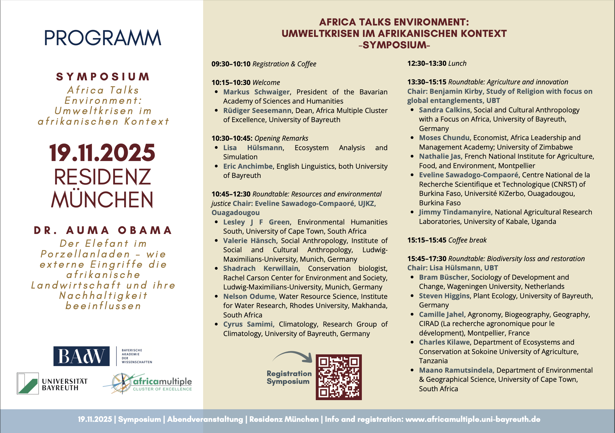 symposium programme
